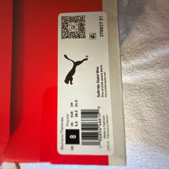 Puma Women's Bright Neon Orange  Athletic Shoes Size 8 - Picture 8 of 8